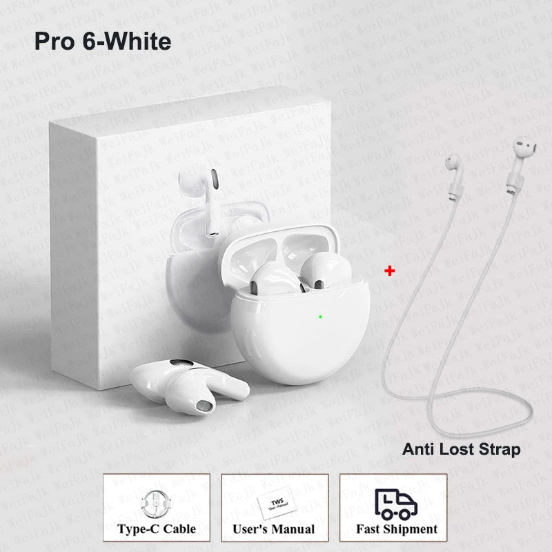 Écouteurs sans fil TWS Bluetooth 5.0 – ANC, compatibles iPhone & Android - Casque & micro | DR CLICK Informatique