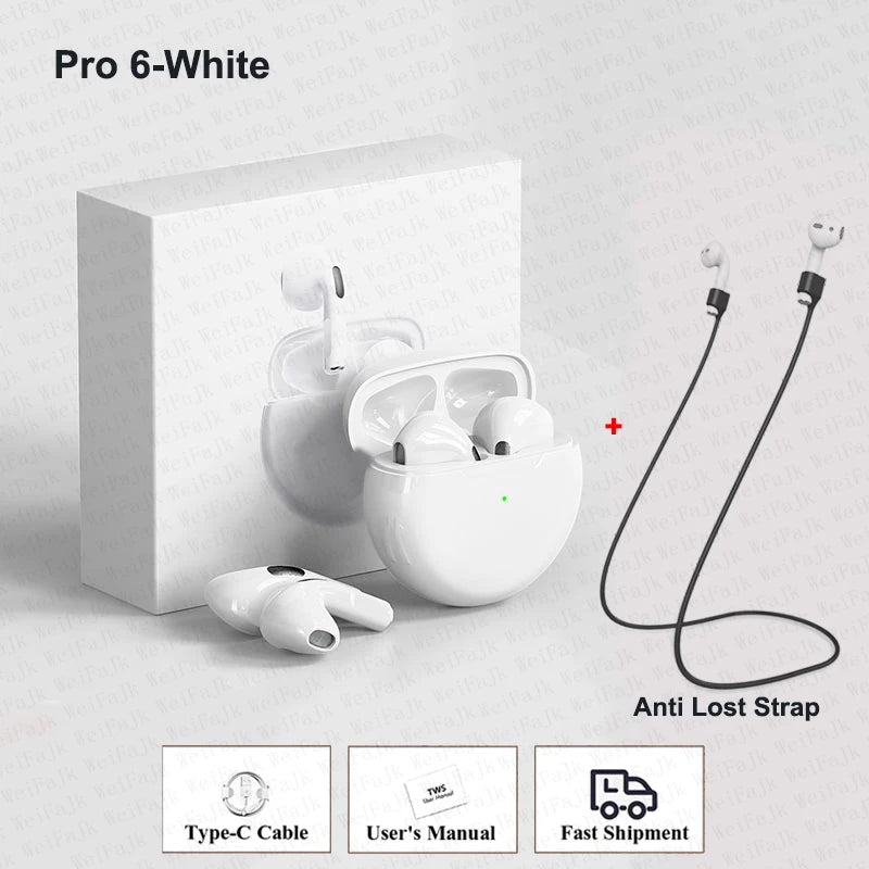 Écouteurs sans fil TWS Bluetooth 5.0 – ANC, compatibles iPhone & Android - Casque & micro | DR CLICK Informatique