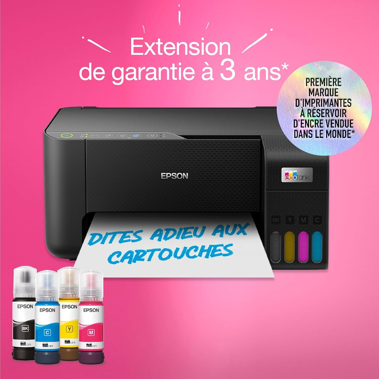 Epson EcoTank ET - 2862 – Imprimante Jet d’Encre Wi - Fi A4, Multifonction Couleur, Réservoirs Rechargeables, Économique - imprimantes et scanners | DR CLICK Informatique