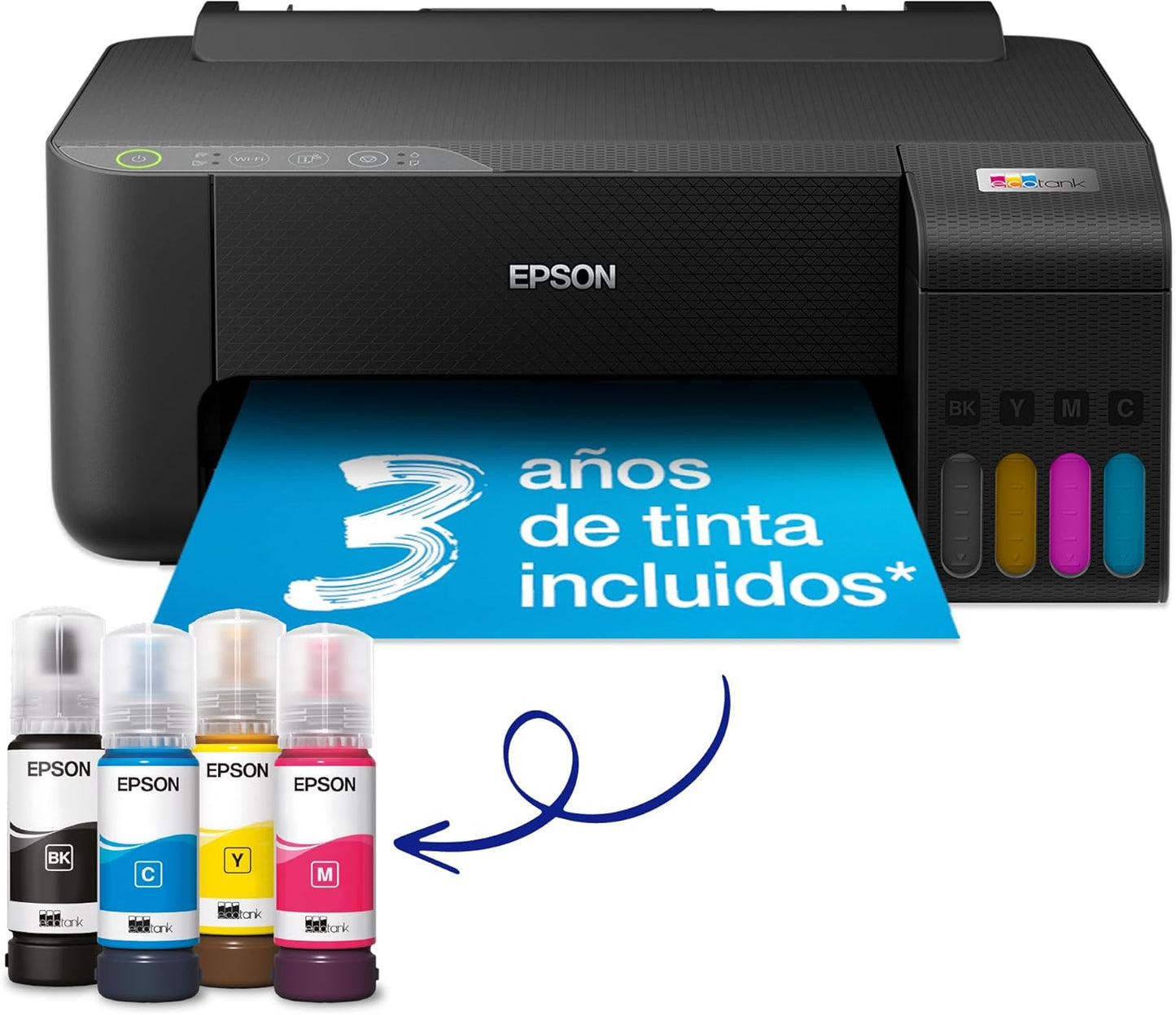 Epson EcoTank ET - 2862 – Imprimante Jet d’Encre Wi - Fi A4, Multifonction Couleur, Réservoirs Rechargeables, Économique - imprimantes et scanners | DR CLICK Informatique