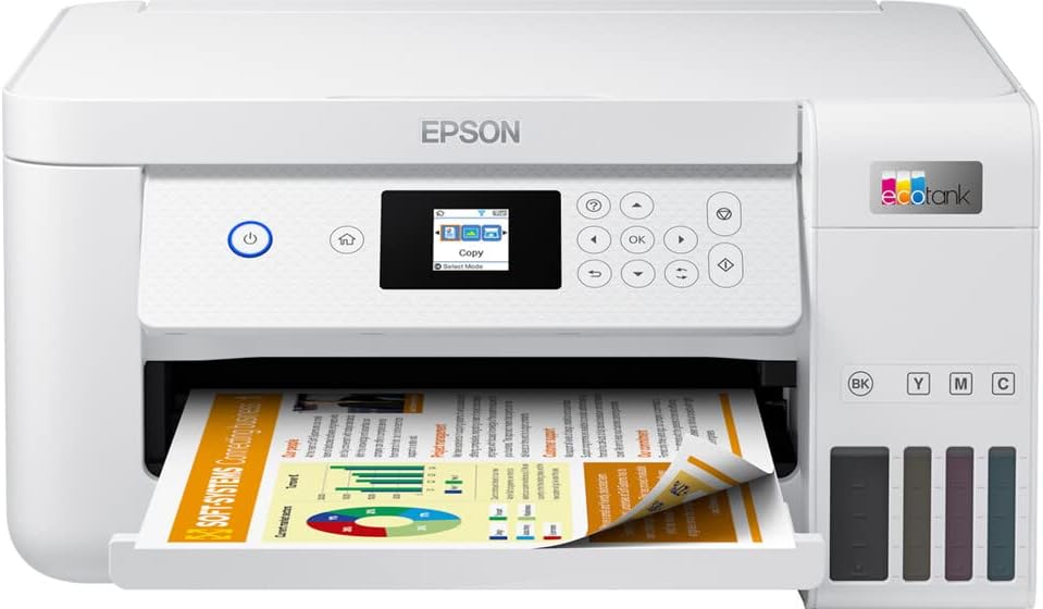 Epson EcoTank ET - 2862 – Imprimante Jet d’Encre Wi - Fi A4, Multifonction Couleur, Réservoirs Rechargeables, Économique - imprimantes et scanners | DR CLICK Informatique