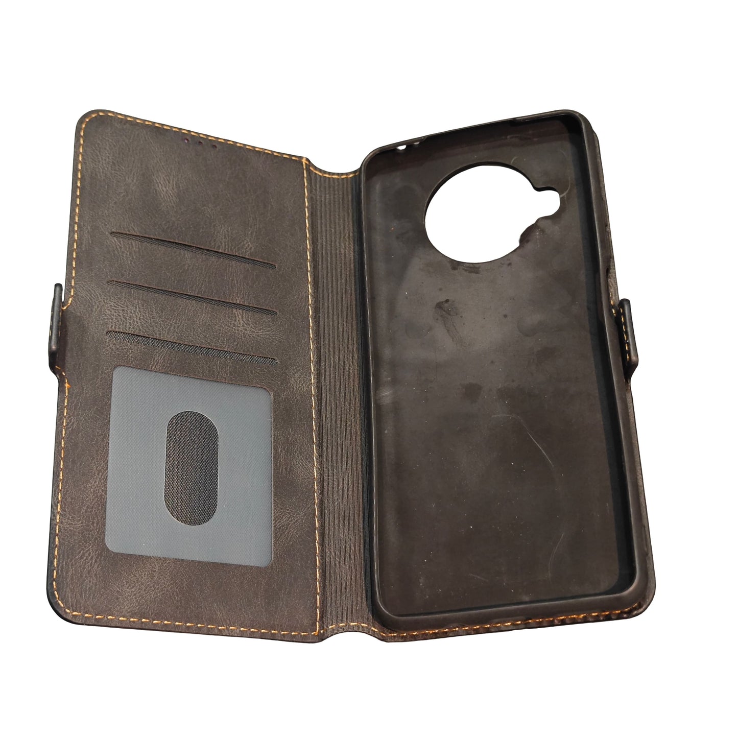 Étui Portefeuille Xiaomi Mi 10T Lite / Mi 10i – Coque Rabattable Marron - Coques & Étuis de protection | DR CLICK Informatique