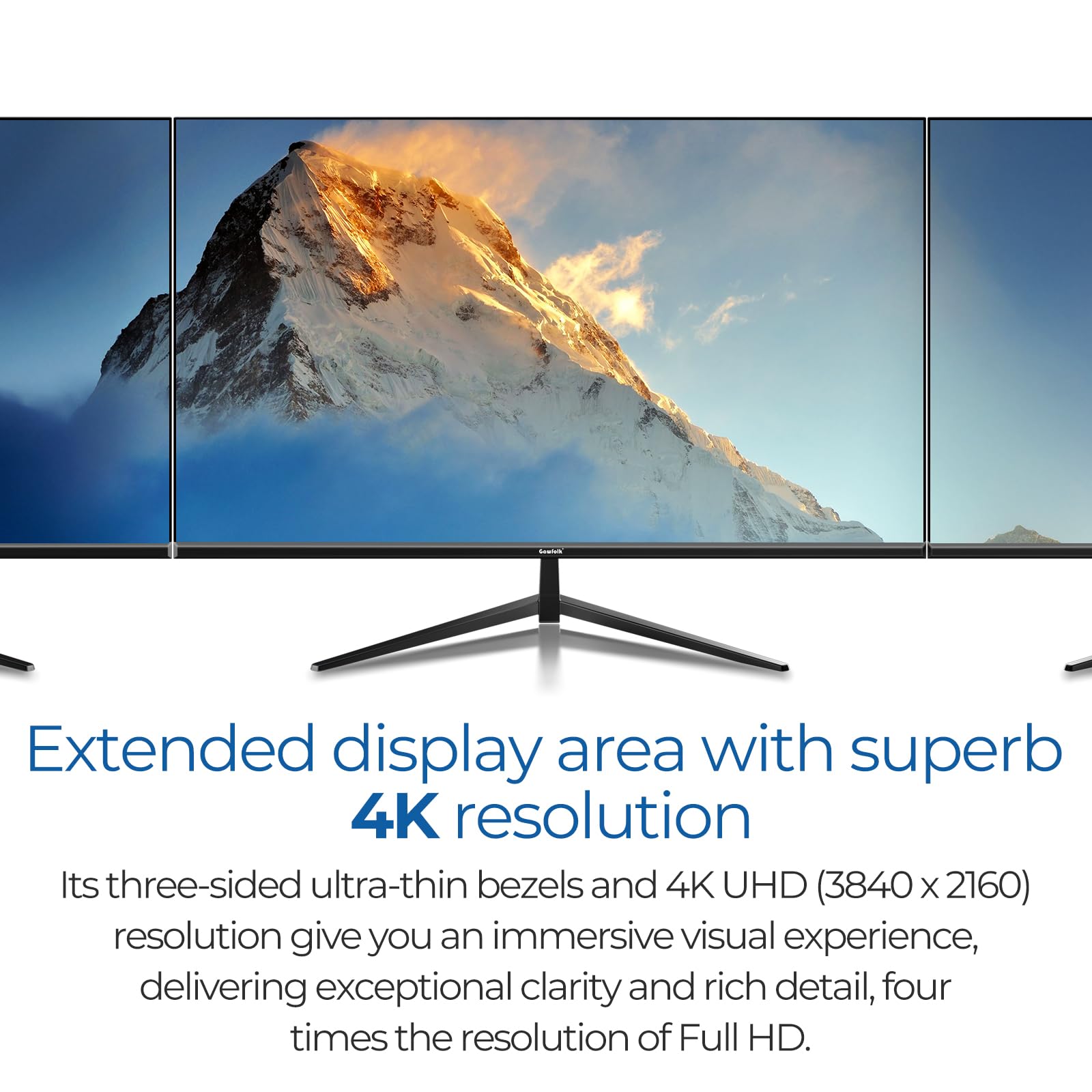 Gawfolk Curved Monitor 32 Pouces 75Hz Gaming QHD (2560 x 1440p) (Neuf) - Ecran ordinateur | DR CLICK Informatique