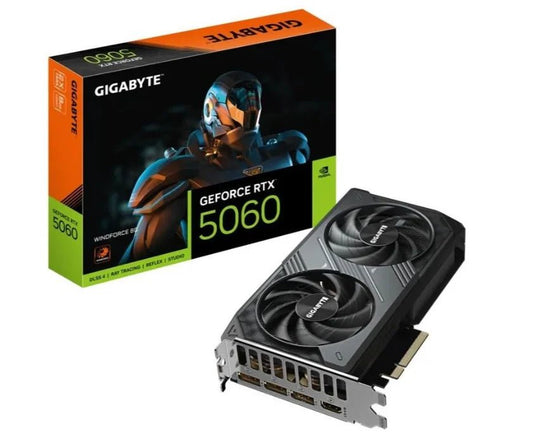 Gigabyte GeForce RTX 5060 WINDFORCE 8G – 8 Go GDDR7 (Reconditionné) - Cartes graphiques | DR CLICK Informatique