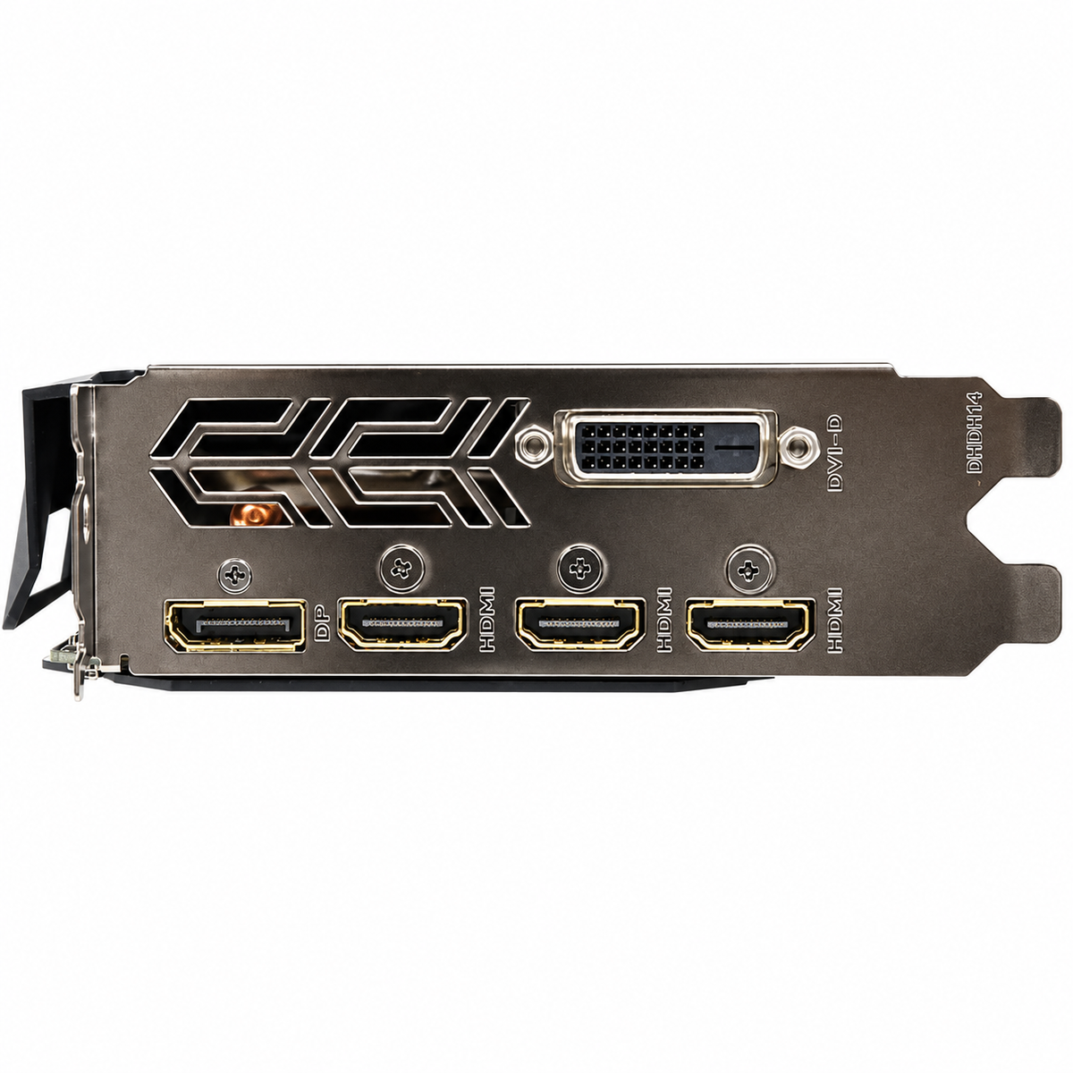 Gigabyte GTX 1050 Ti G1 Gaming 4 Go reconditionnée – vue connectique
