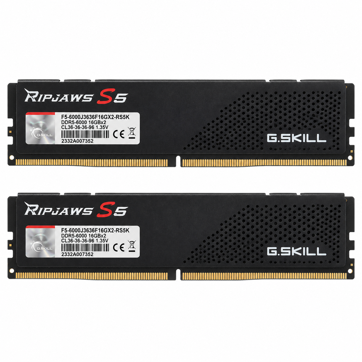 G.Skill Ripjaws S5 DDR5 neuve – 32 Go deux barrettes