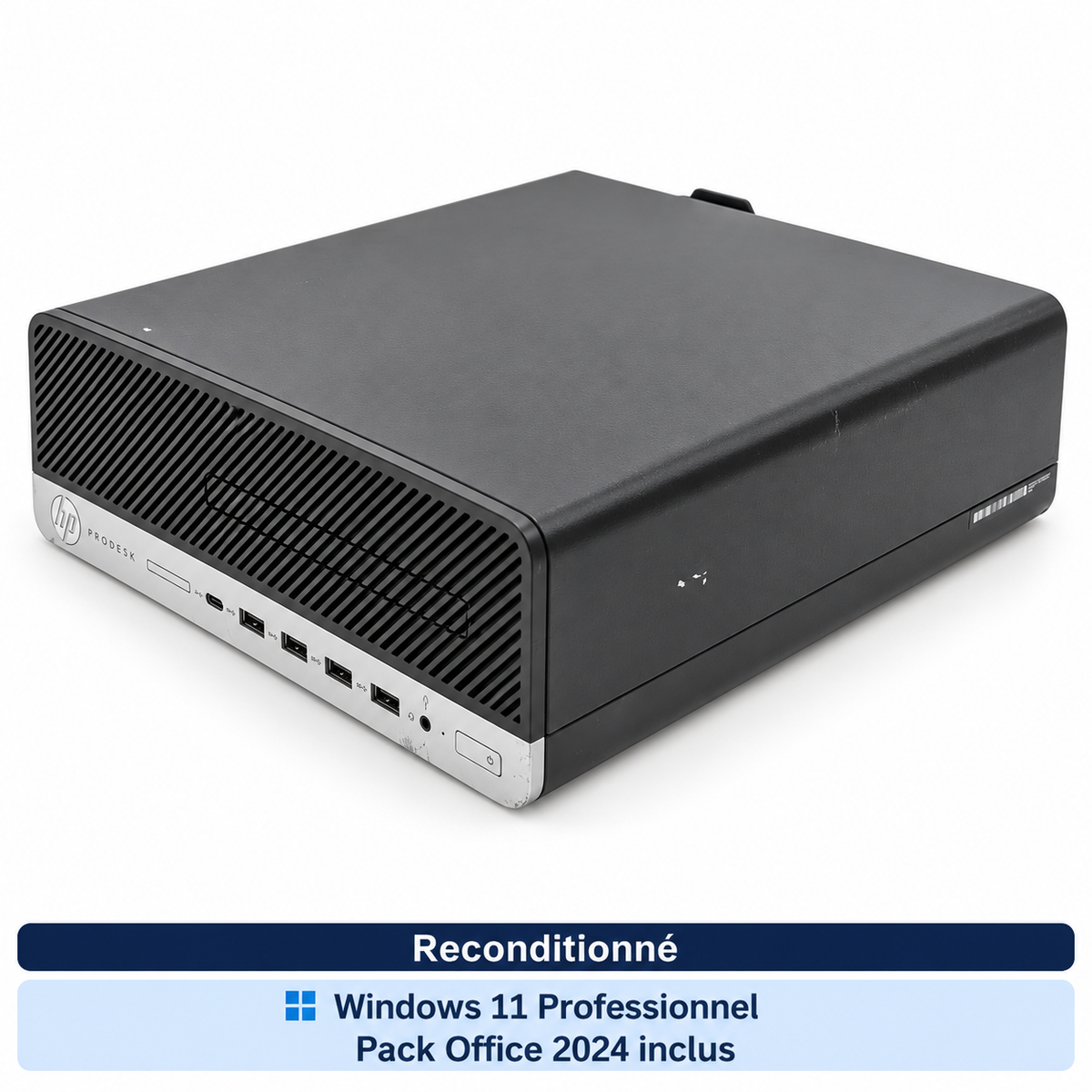 HP ProDesk600G3 SFF reconditionné — vue3