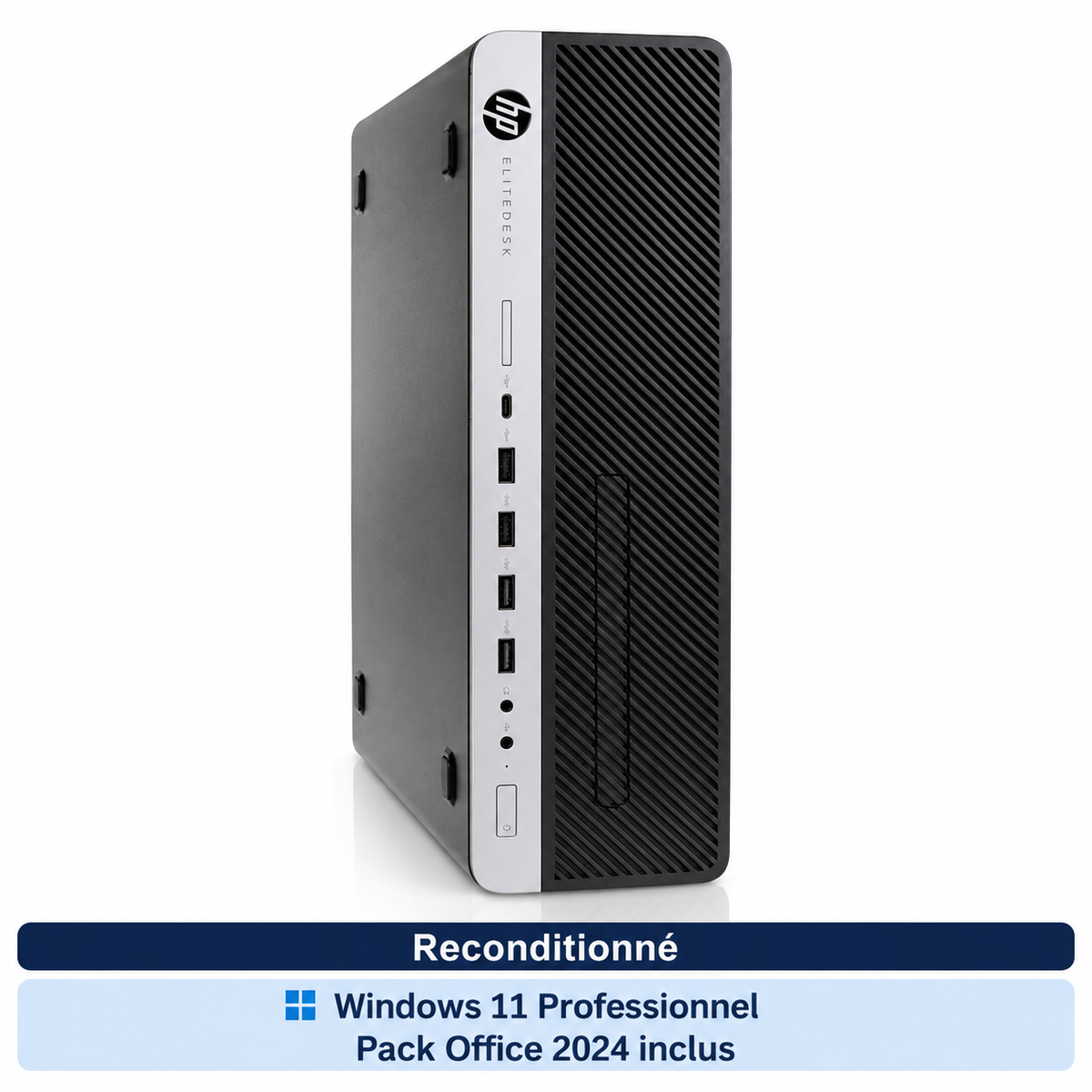 HP EliteDesk800G4 SFF reconditionné — vue2