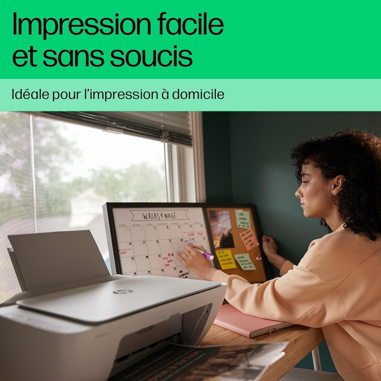 HP DeskJet 2820e, 588K9B, Imprimante Tout en Un, Jet d'encre, Couleur, 3 Mois d’Instant Ink Inclus, Photocopie, Scan, Impression, WiFi, Blanche et Grise - imprimantes et scanners | DR CLICK Informatique