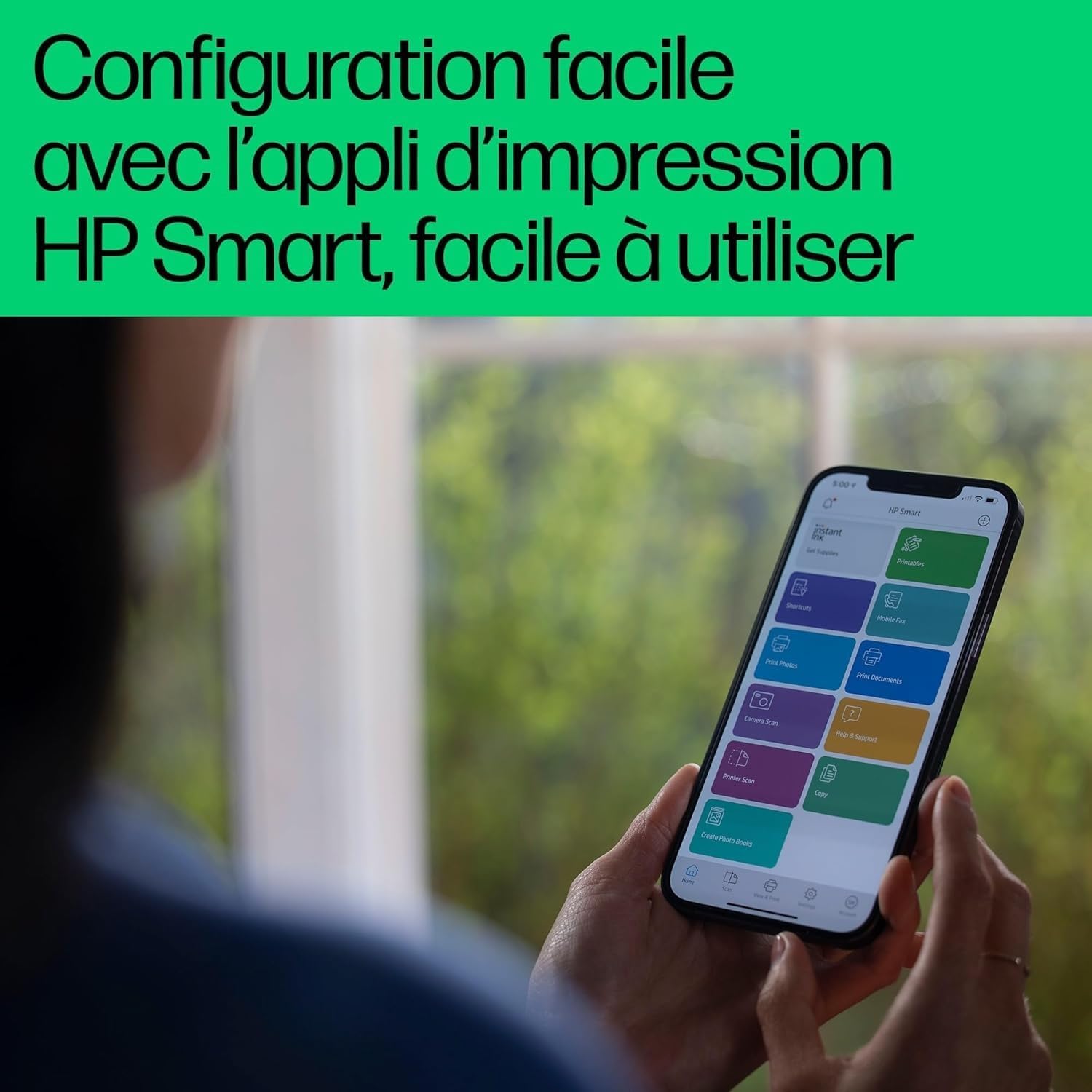 HP DeskJet 2820e, 588K9B, Imprimante Tout en Un, Jet d'encre, Couleur, 3 Mois d’Instant Ink Inclus, Photocopie, Scan, Impression, WiFi, Blanche et Grise - imprimantes et scanners | DR CLICK Informatique