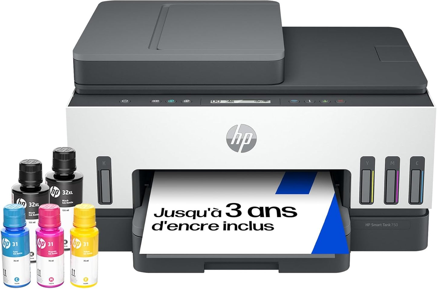 HP Smart Tank 7305 – Imprimante Jet d’Encre Couleur, Wi - Fi/Bluetooth, Duplex Automatique, Haut Volume, Réservoirs Rechargeables - imprimantes et scanners | DR CLICK Informatique