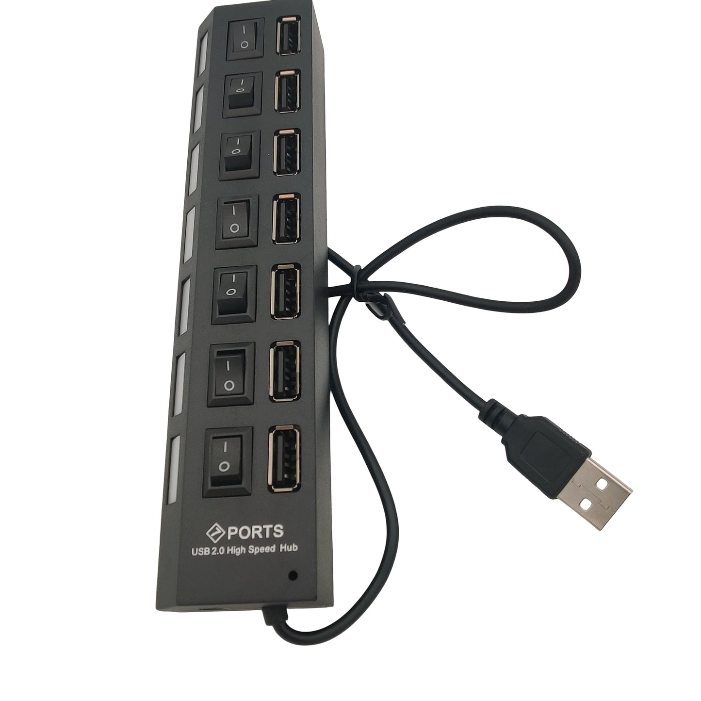 Hub USB 7 ports avec interrupteurs individuels