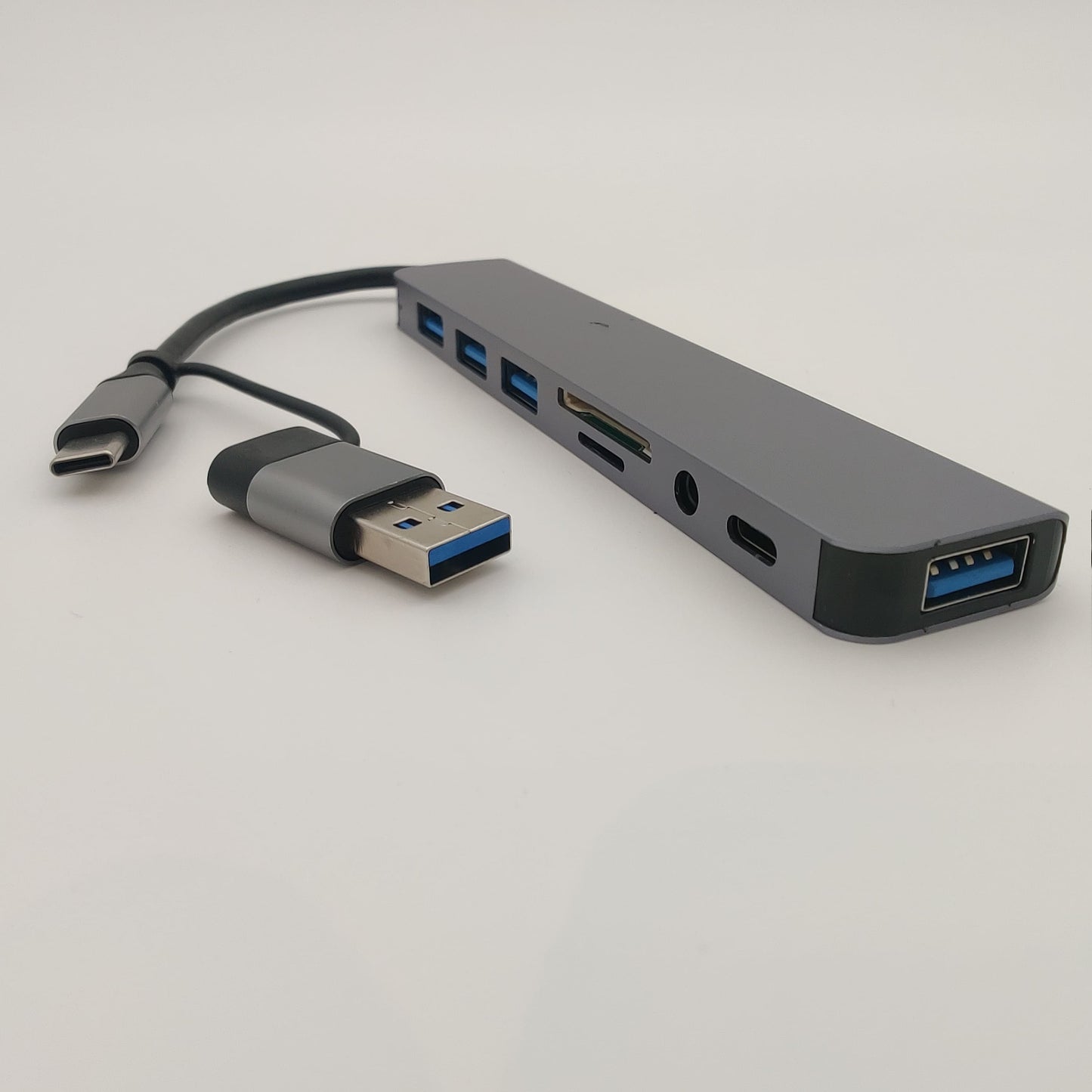 Hub USB-C multifonction avec adaptateur USB 3.0