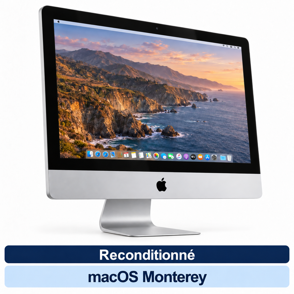 Apple iMac 21,5 pouces (2015) – i5-5575R, 16 Go RAM, Disque dur 1 To – Reconditionné – macOS Monterey – vue 2
