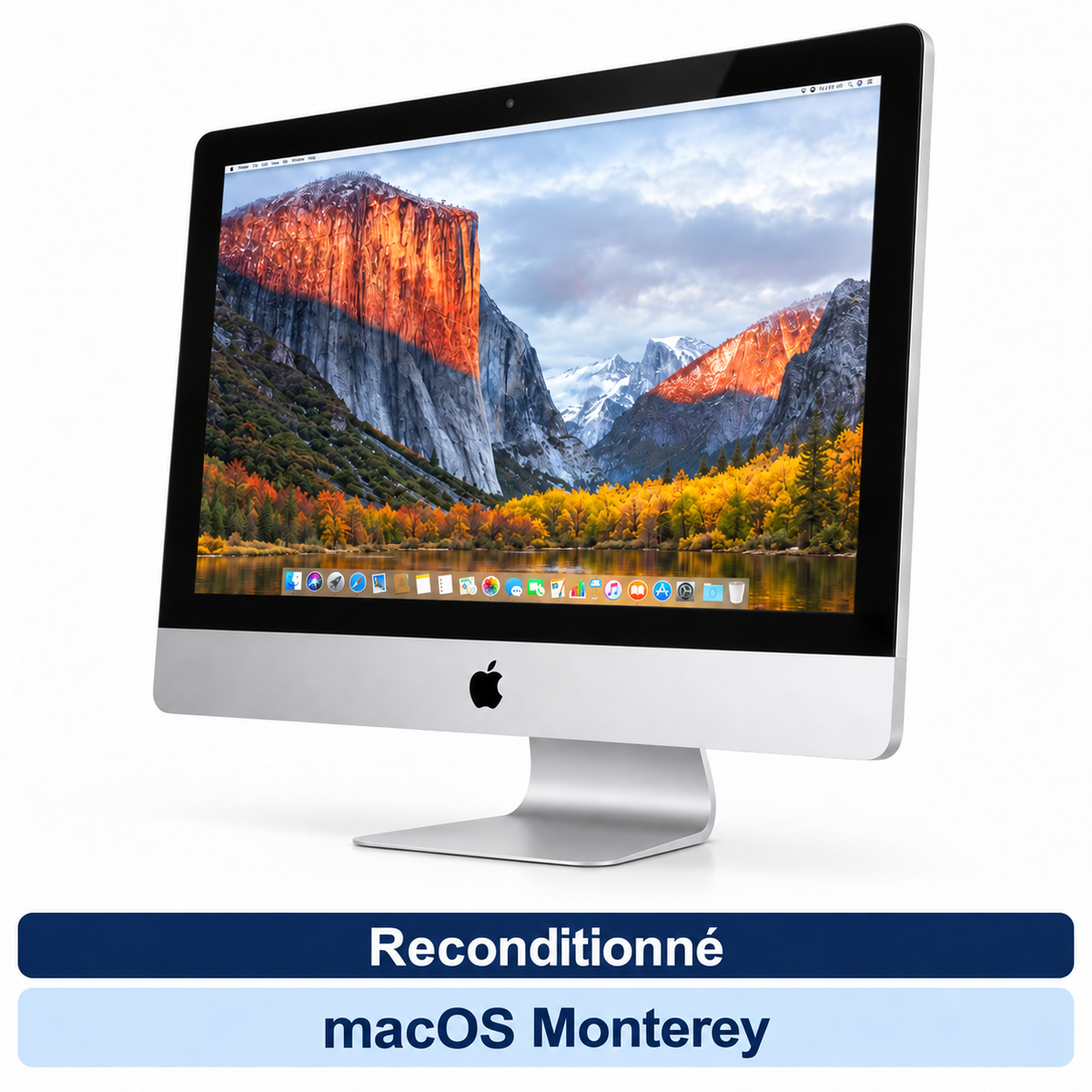 Apple iMac 21,5 pouces (2015) – i5-5575R, 16 Go RAM, SSD 256 Go – Reconditionné – macOS Monterey – vue 2