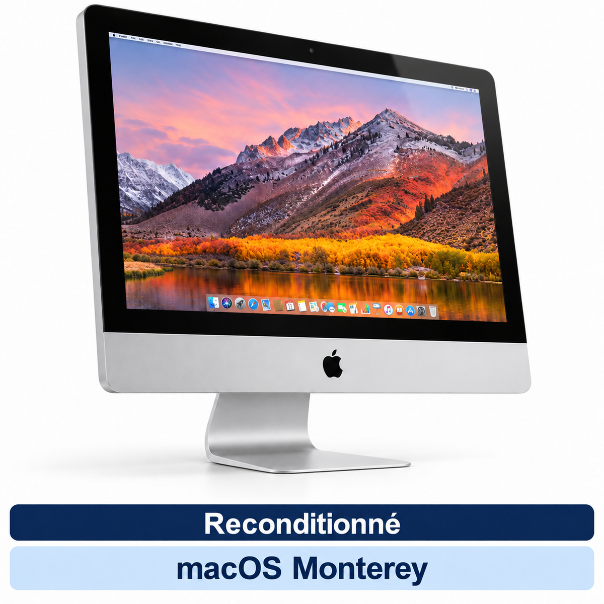 Apple iMac 21,5 pouces Retina 4K (2015) – i5-5675R, 8 Go RAM, SSD 256 Go – Reconditionné – macOS Monterey – vue 1