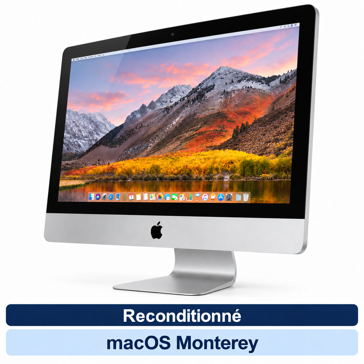 Apple iMac 21,5 pouces Retina 4K (2015) – i5-5675R, 8 Go RAM, SSD 256 Go – Reconditionné – macOS Monterey – vue 2