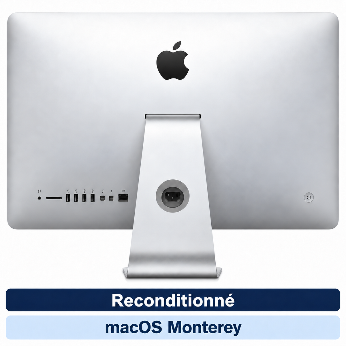 Apple iMac 21,5 pouces Retina 4K (2015) – i5-5675R, 8 Go RAM, SSD 256 Go – Reconditionné – macOS Monterey – vue 3