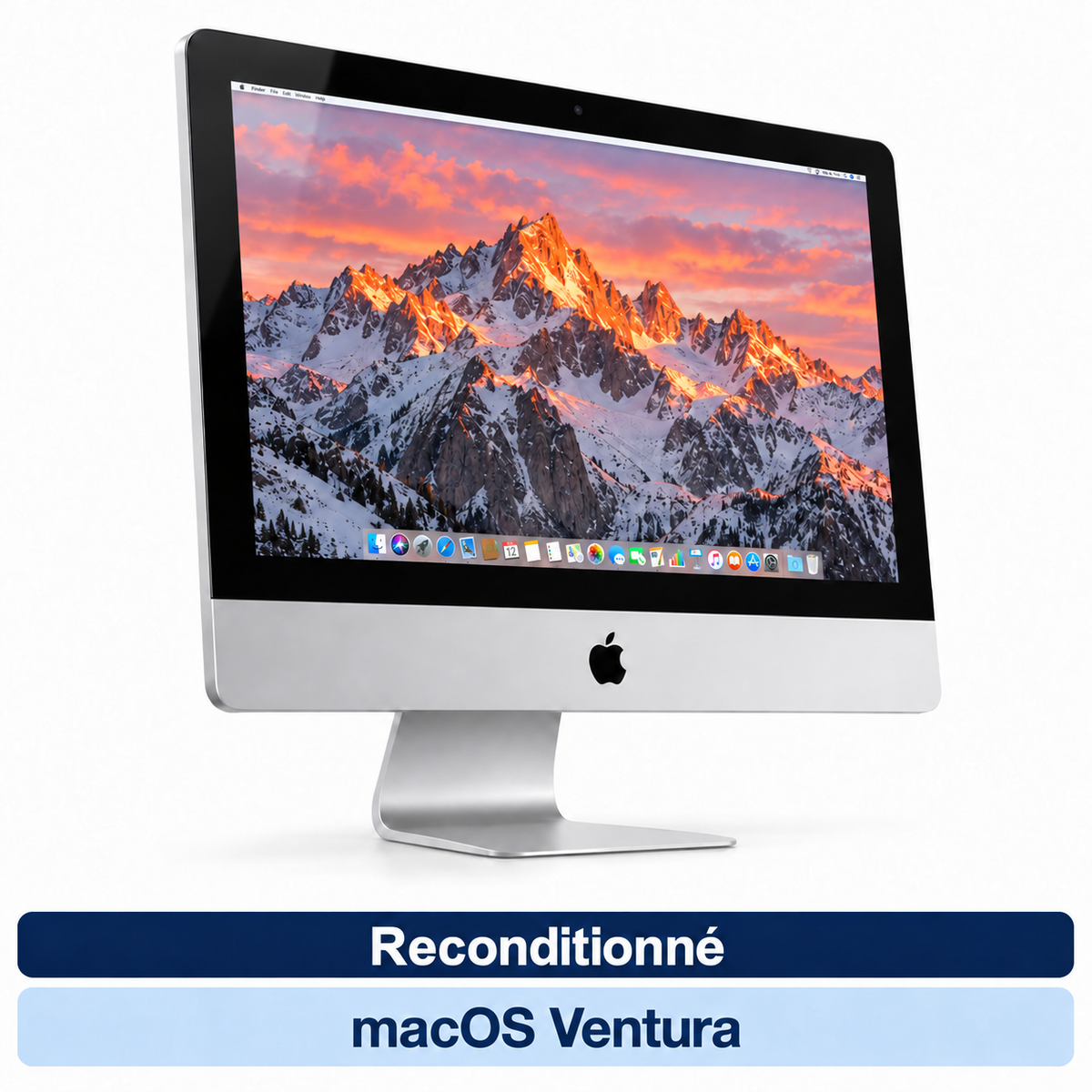 Apple iMac 21,5 pouces (2017) – i5-7360U, 16 Go RAM, SSD 256 Go – Reconditionné – macOS Ventura – vue 2