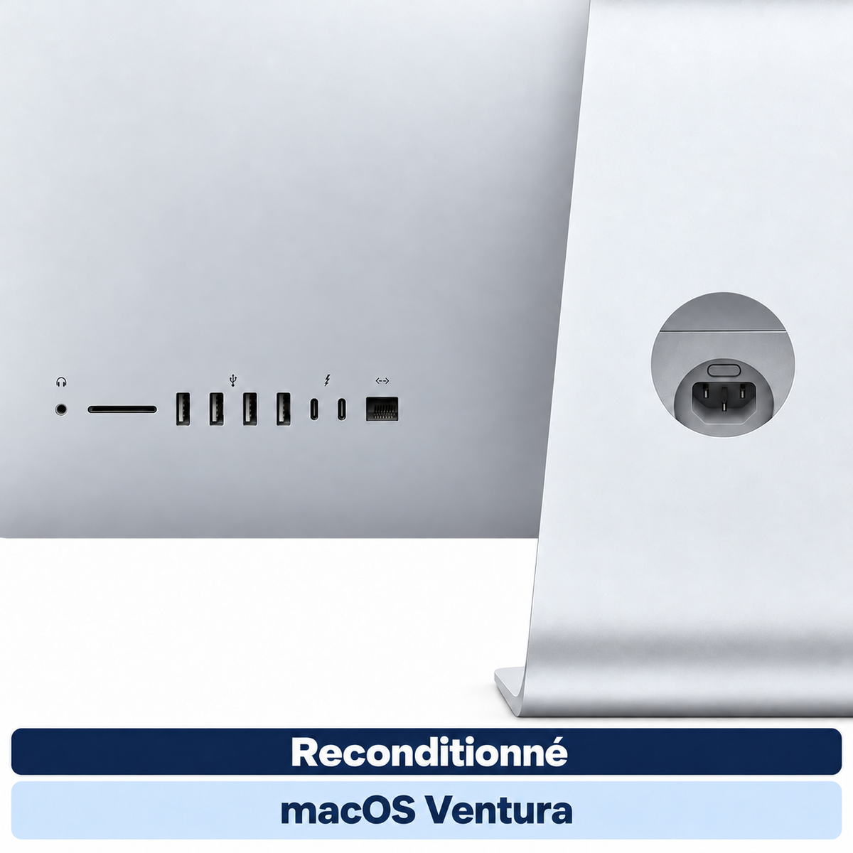 Apple iMac 21,5 pouces (2017) – i5-7360U, 16 Go RAM, SSD 256 Go – Reconditionné – macOS Ventura – vue 3