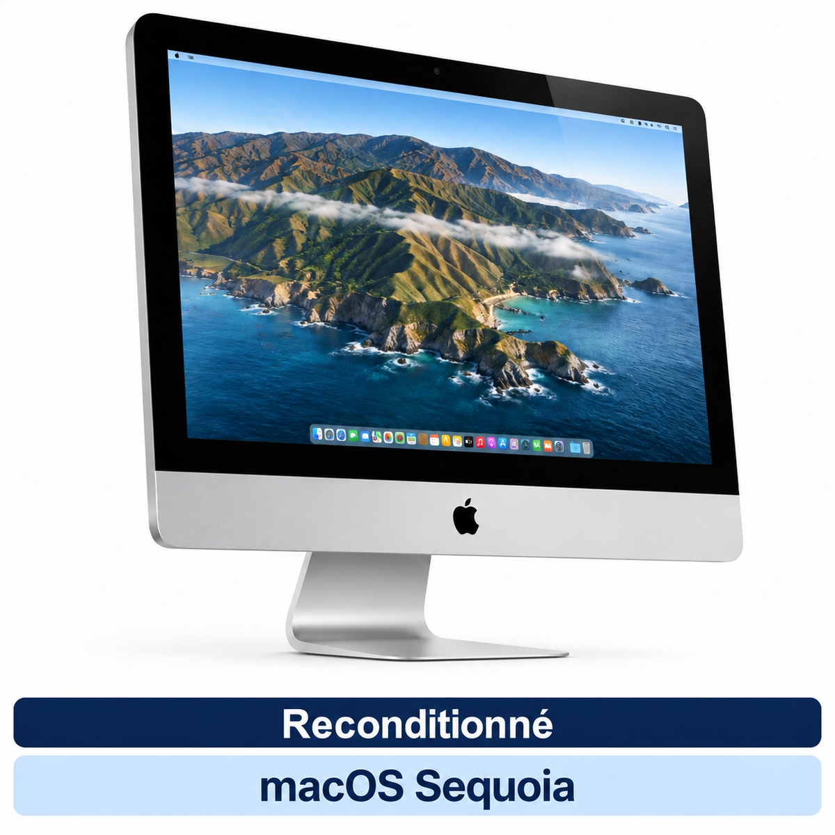 Apple iMac 21,5 pouces Retina 4K (2019) – i3-8100, 8 Go RAM, SSD 1 To – Reconditionné – macOS Sequoia – vue 2