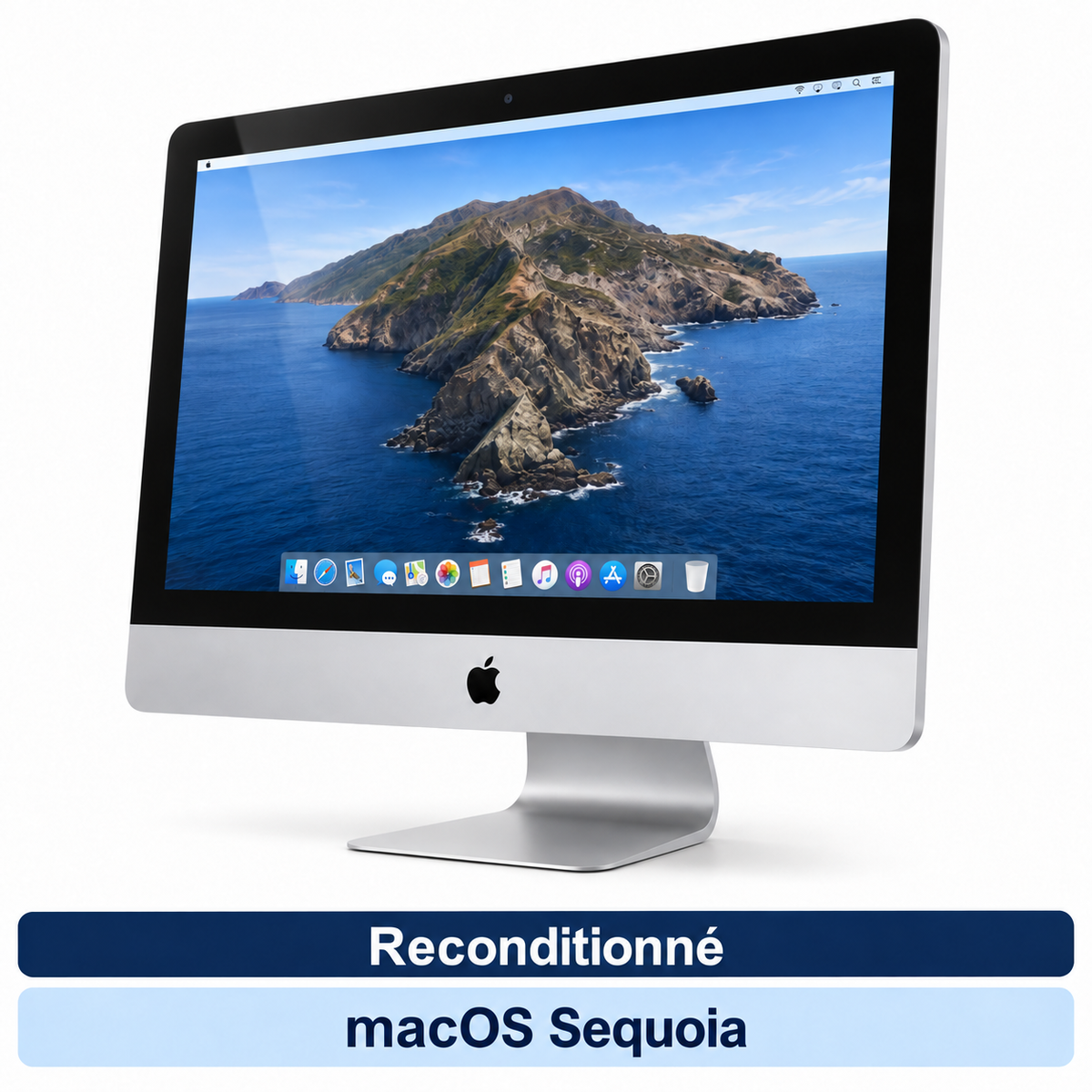 Apple iMac 21,5 pouces Retina 4K (2019) – i3-8100, 8 Go RAM, SSD 512 Go – Reconditionné – macOS Sequoia – vue 2