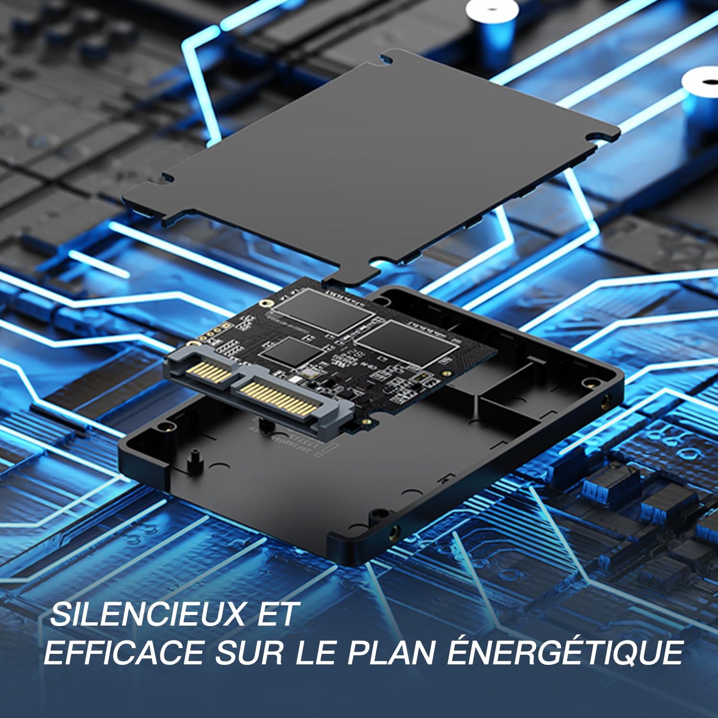 KingSpec 128Go 2.5" SATA SSD, SATA III 6Go/s SSD Interne - Disque dur & SSD | DR CLICK Informatique