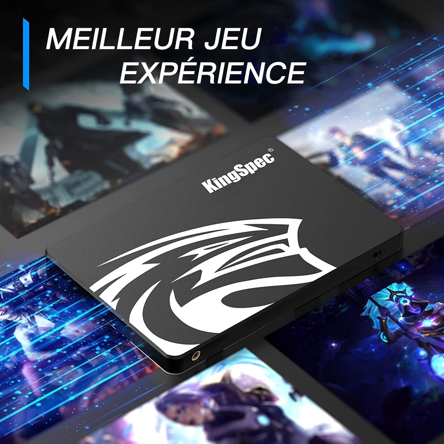 KingSpec 128Go 2.5" SATA SSD, SATA III 6Go/s SSD Interne - Disque dur & SSD | DR CLICK Informatique