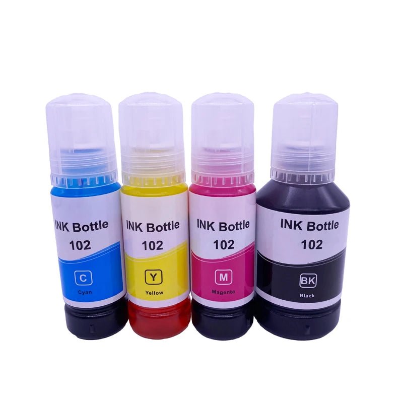 Kit Recharge Encre Epson 102 Compatible EcoTank ET - 2750 ET - 2850 ET - 4850 - Toners & Cartouches (Imprimantes) | DR CLICK Informatique