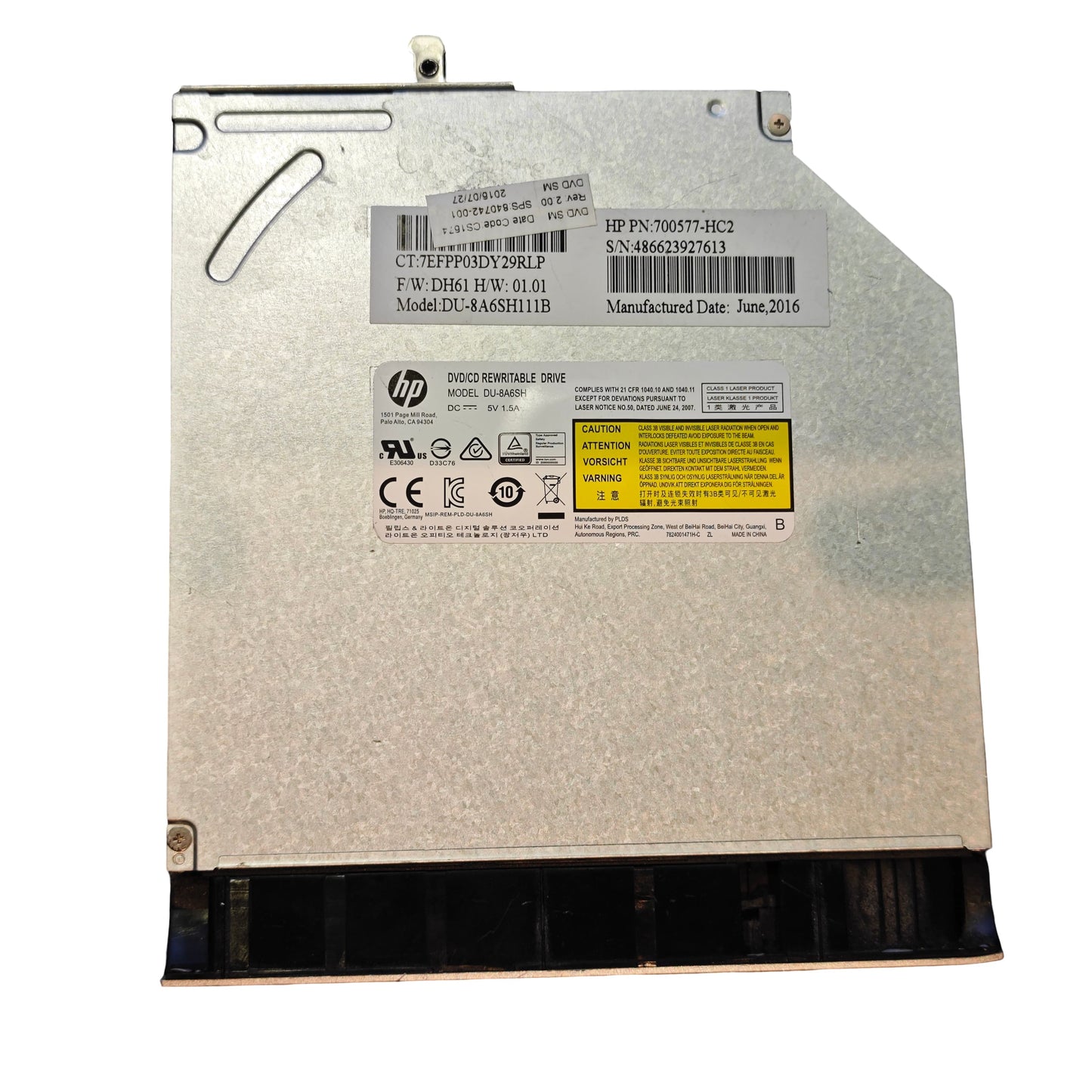 Lecteur DVD Interne Slim SATA 9,5mm pour PC portable – différentes marques (Reconditionné) (Copie) - Lecteurs et accessoires multimédia | DR CLICK Informatique