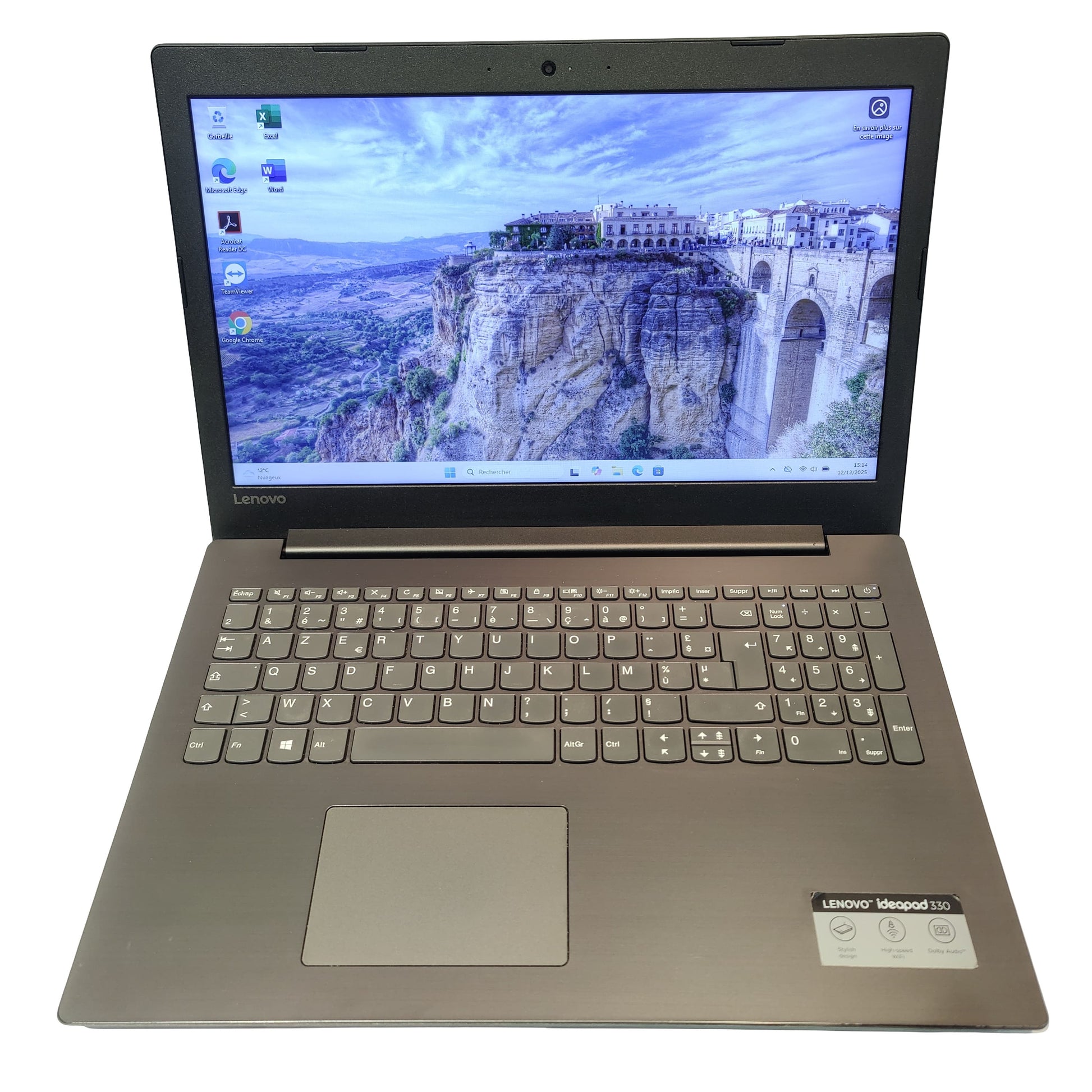 Lenovo Ideapad 330 – AMD A4, 8Go, SSD 256Go, 15,6" (Reconditionné) - PC portable reconditionné | DR CLICK Informatique