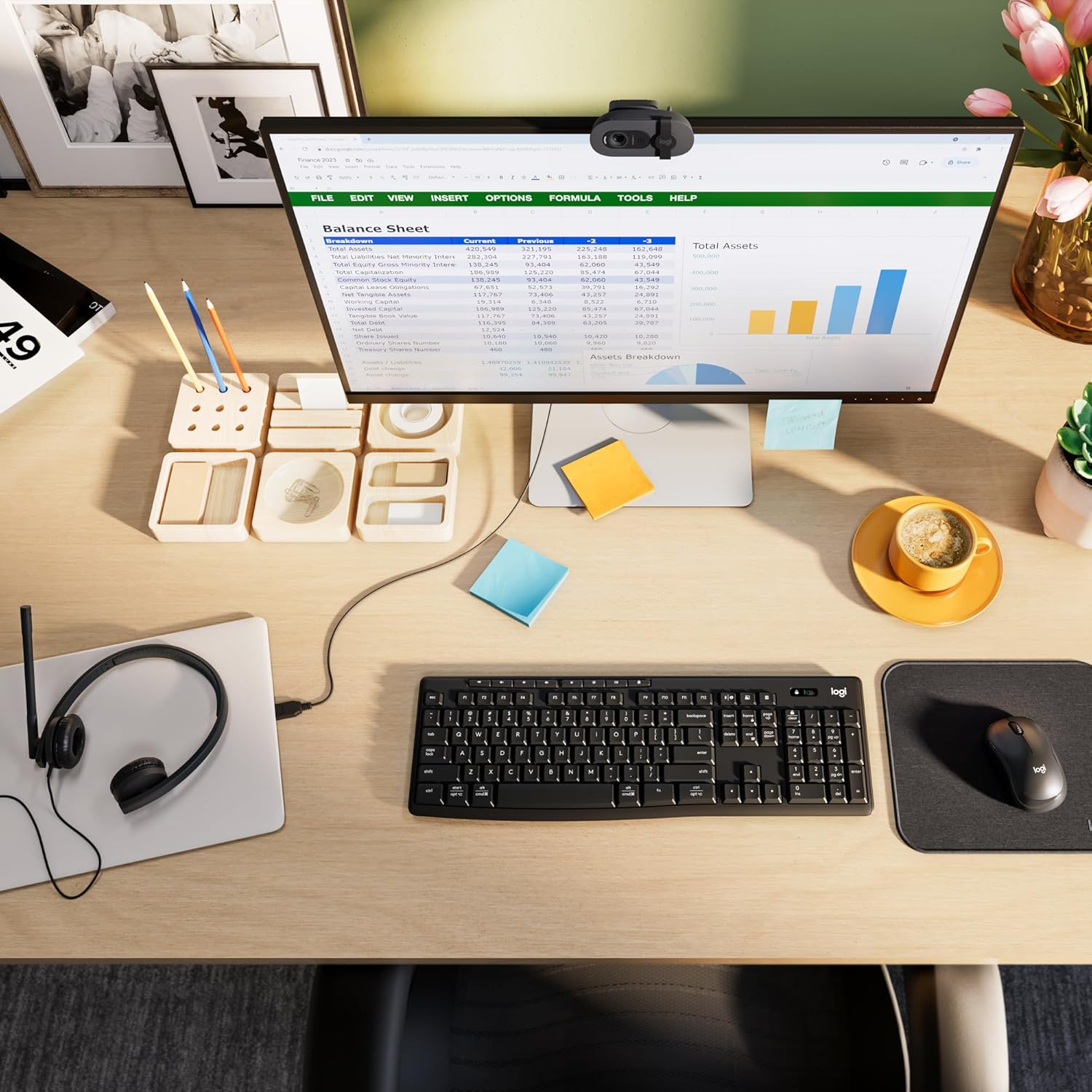 Logitech H570e, Casque USB avec Microphone pour PC et Mac - Casque & micro | DR CLICK Informatique