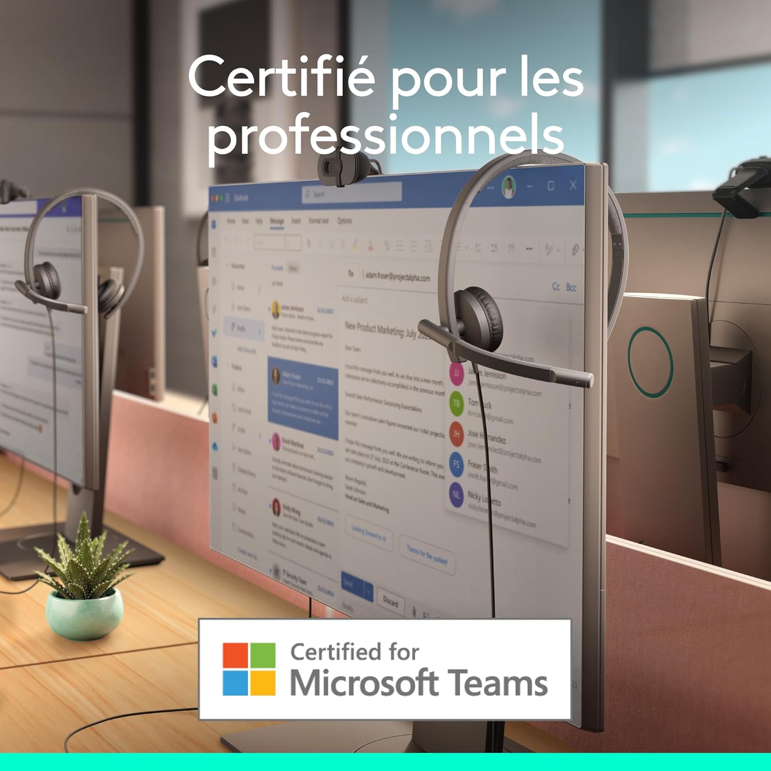 Logitech H570e, Casque USB avec Microphone pour PC et Mac - Casque & micro | DR CLICK Informatique