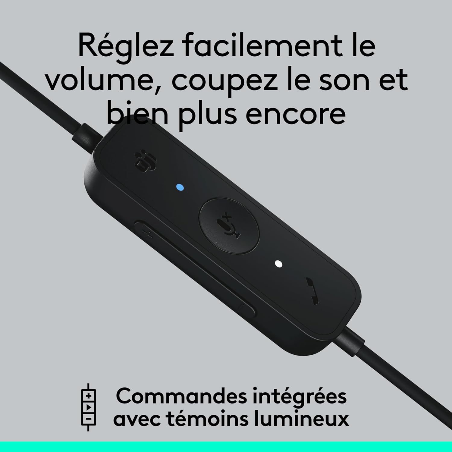 Logitech H570e, Casque USB avec Microphone pour PC et Mac - Casque & micro | DR CLICK Informatique