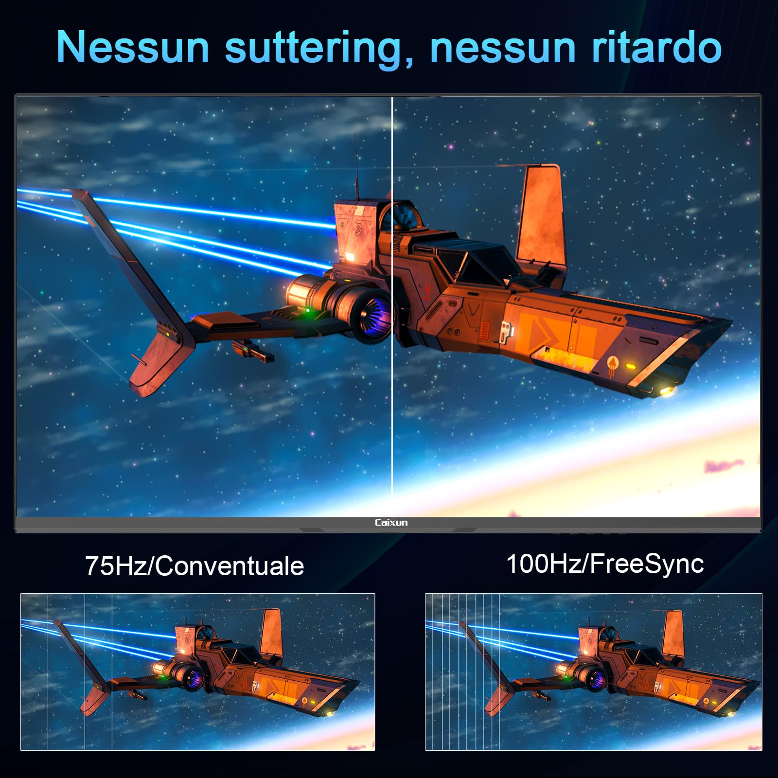 Minifire Écran PC Gaming 22 Pouces FHD (1920 x 1080), IPS, 75Hz, VGA et HDMI - Ecran ordinateur | DR CLICK Informatique