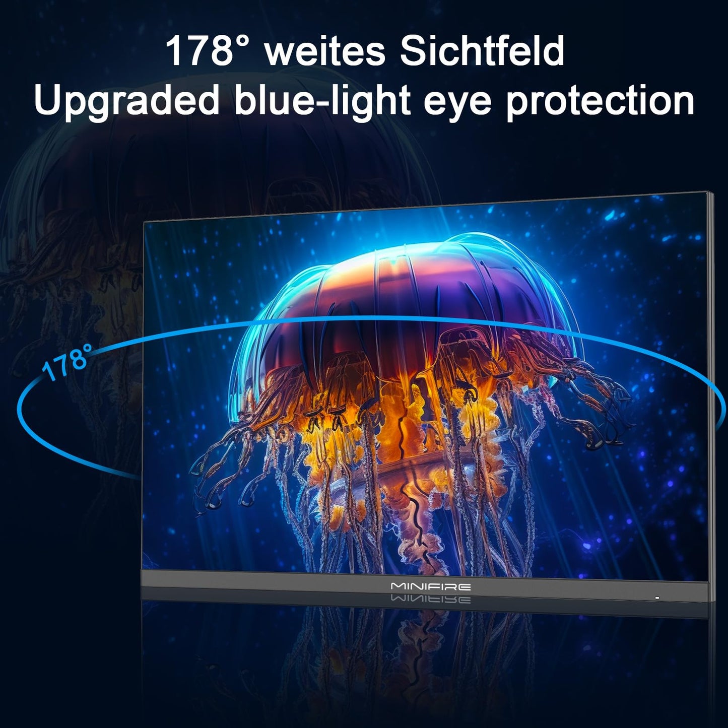 Minifire Écran PC Gaming 22 Pouces FHD (1920 x 1080), IPS, 75Hz, VGA et HDMI - Ecran ordinateur | DR CLICK Informatique