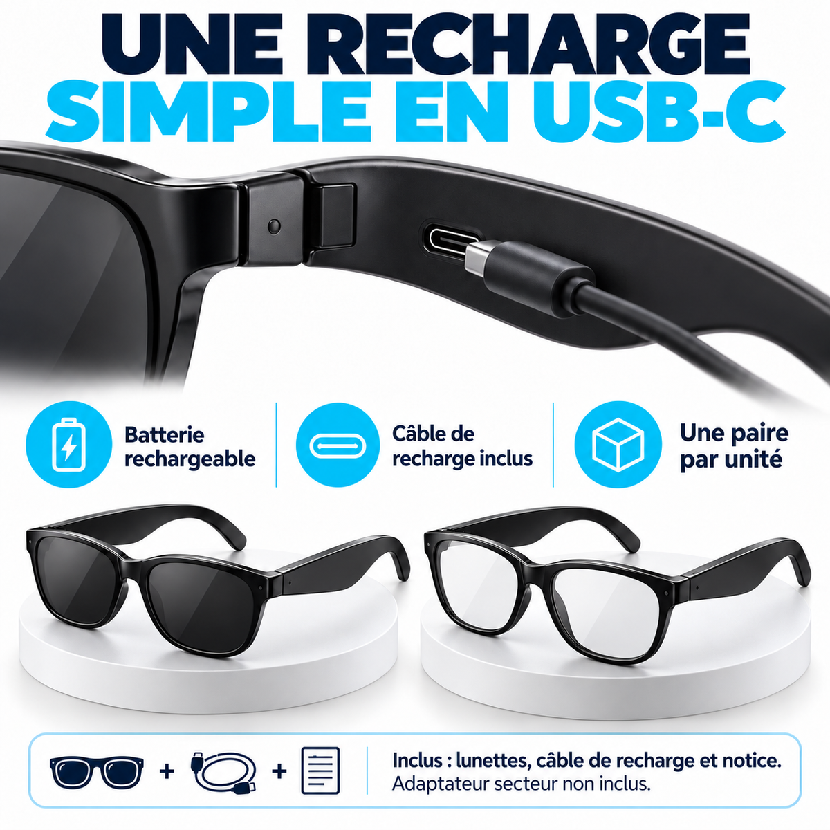 Lunettes à monture complète — modele2 recharge verres fr