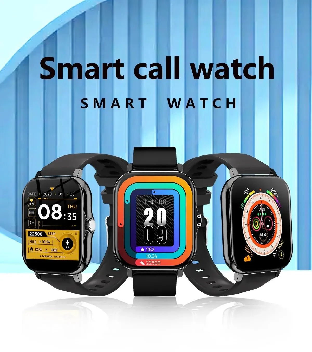 Montre connectée KESHUYOU 1,44" – Appels Bluetooth & Suivi santé - Smartwatch – Montres connectées | DR CLICK Informatique