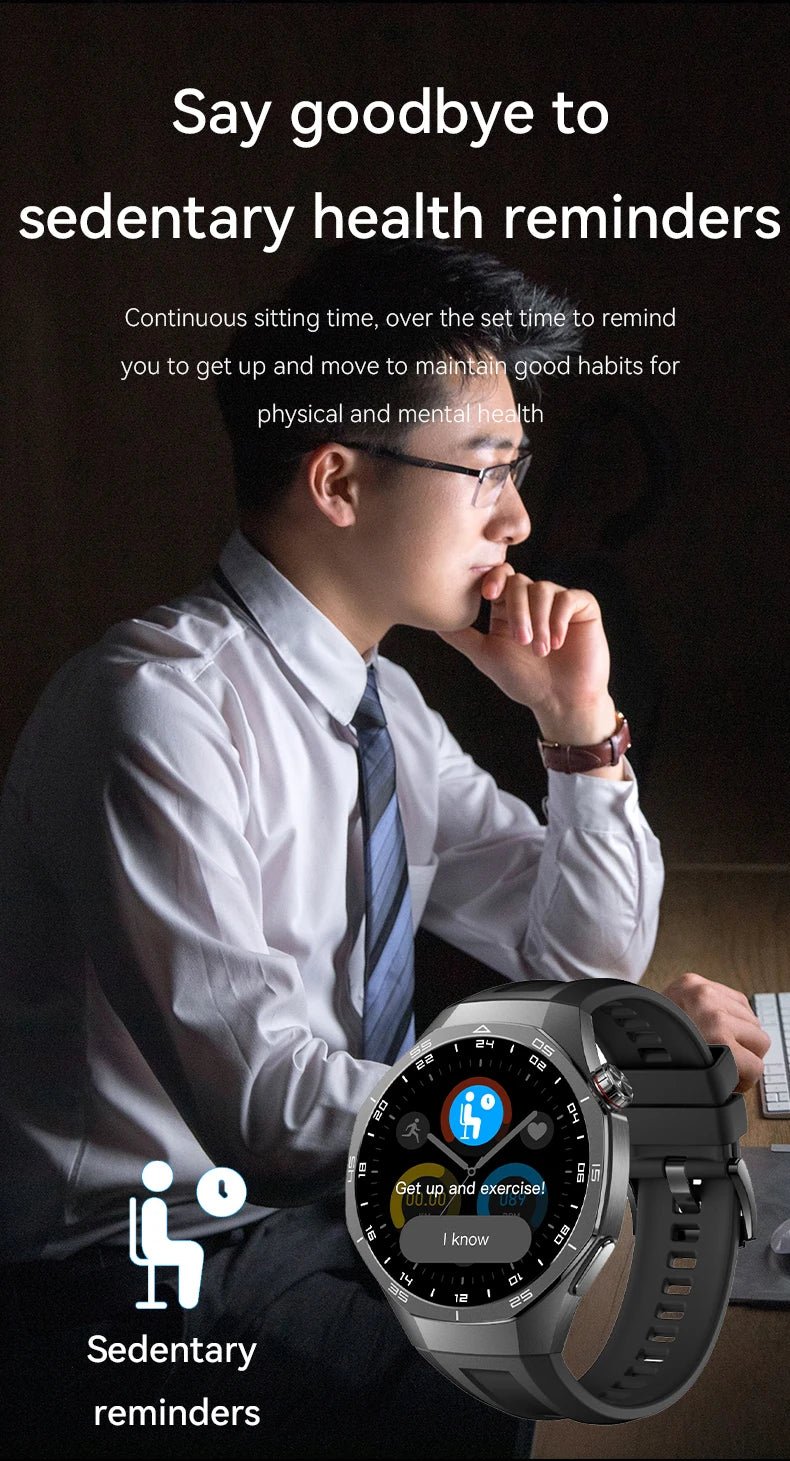 Montre connectée LAXASFIT GT5 Pro – AMOLED 1,53" GPS & Santé - Smartwatch – Montres connectées | DR CLICK Informatique