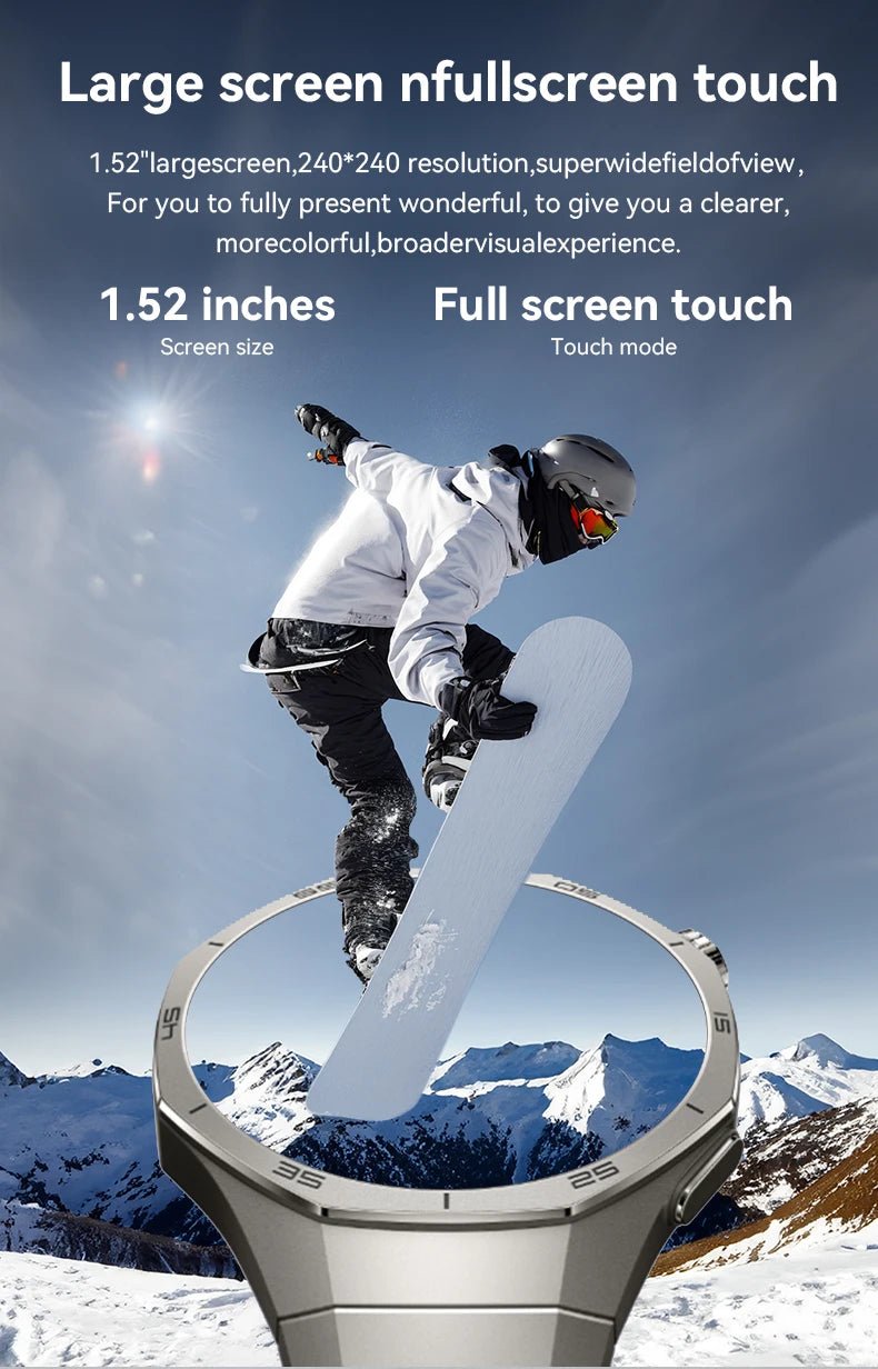 Montre connectée LAXASFIT GT5 Pro – AMOLED 1,53" GPS & Santé - Smartwatch – Montres connectées | DR CLICK Informatique