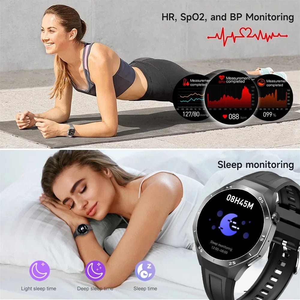 Montre connectée LAXASFIT GT5 Pro – AMOLED 1,53" GPS & Santé - Smartwatch – Montres connectées | DR CLICK Informatique