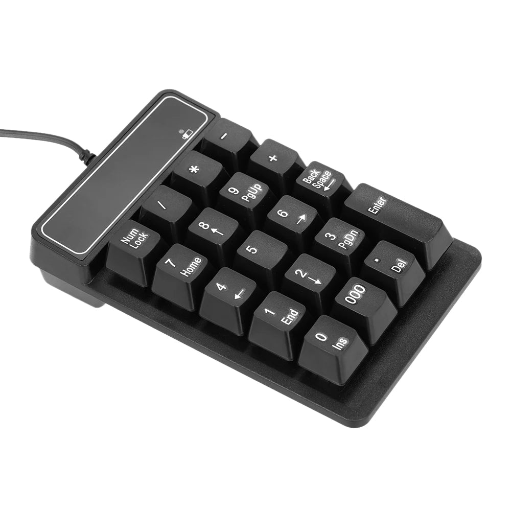 Pavé Numérique USB Filaire 19 Touches – Clavier Numérique Sensation Mécanique (Neuf) - Clavier & souris | DR CLICK Informatique