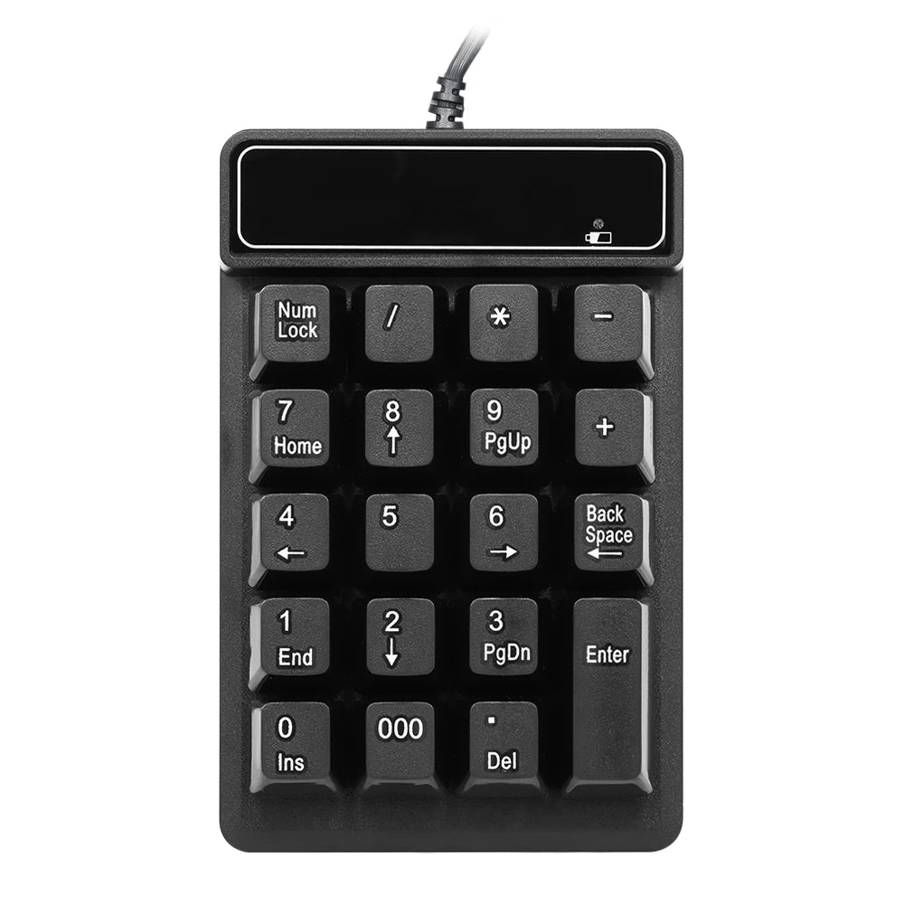 Pavé Numérique USB Filaire 19 Touches – Clavier Numérique Sensation Mécanique (Neuf) - Clavier & souris | DR CLICK Informatique