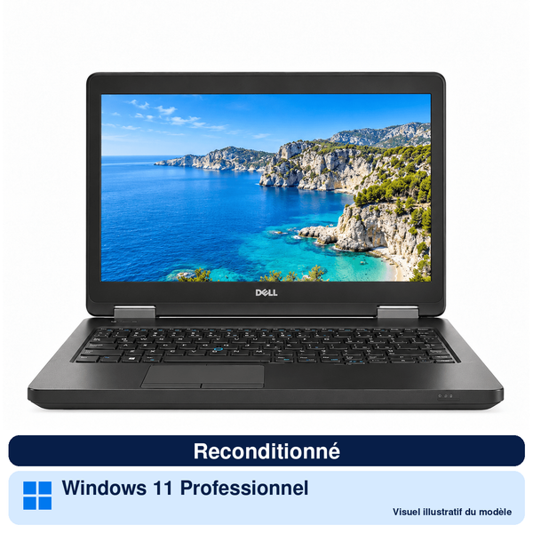 Dell Latitude E5540 i5-4300U 8 Go RAM 256 Go SSD - 15.6 Pouces (Reconditionné) — Windows 11 Professionnel