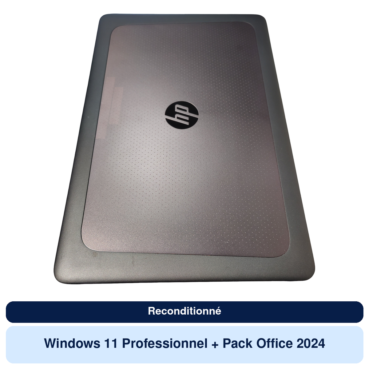 HP Zbook 15u G3 - 15.6" FullHD tactile, Core i7 6th, 8/256 (Reconditionné) — vue 2
