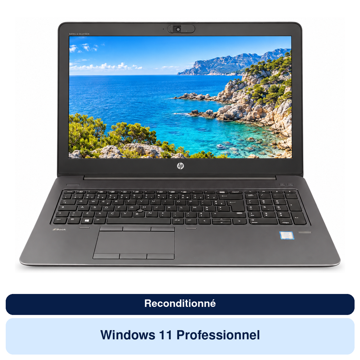 HP Zbook 15 G3 (reconditionné) — vue 1