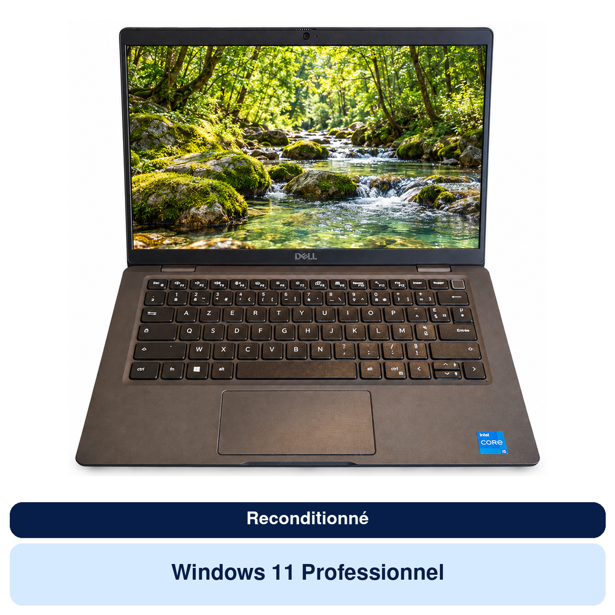 Dell Latitude 7320 – i5-1135G7, 16Go RAM, SSD 256Go (Reconditionné) — vue 1