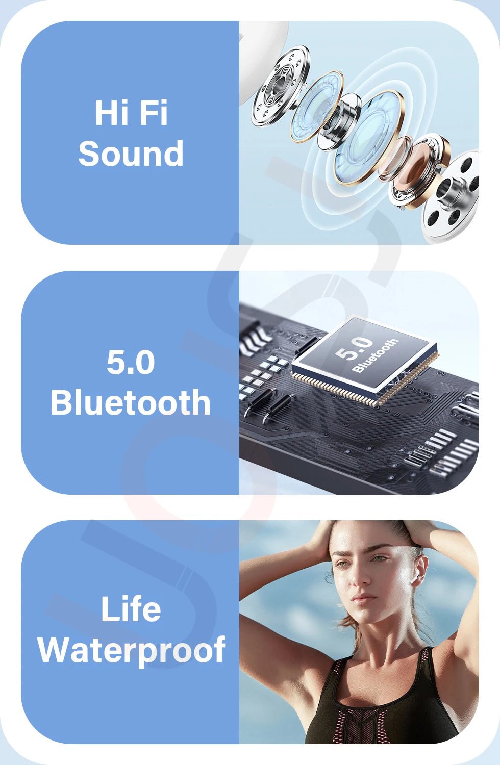 Pour Apple AIRP0DS - PR0 D'origine Sans Fil Bluetooth Écouteurs Dans L'oreille Écouteurs Sport Antibruit Casque Pour Xiaomi iPhone Casque - | DR CLICK Informatique