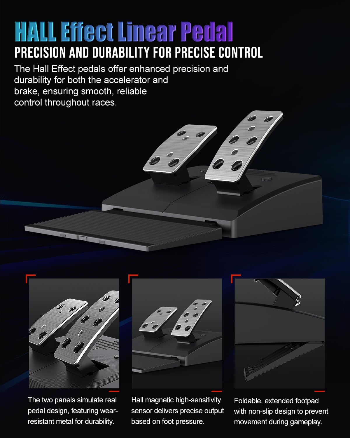 PXN V900 Gen2 – Volant de Course 270°/900° avec Pédales Hall, Vibration, RGB, USB 16 bits – PC, Xbox, PS4, PS3, Switch - Accessoires gaming | DR CLICK Informatique