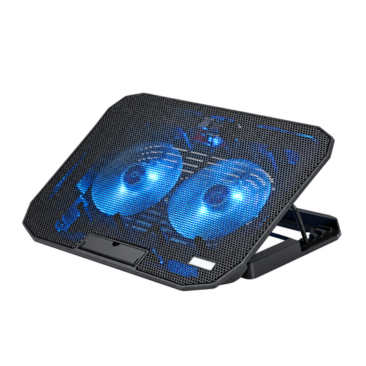 NK — Support de refroidissement pour PC portable, 2, 4 ou 6 ventilateurs — vue principale sur fond blanc